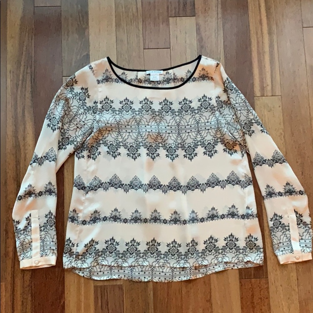 Club Monaco 100% silk top size XS